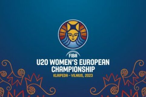 U20 merginų čempionato logotipas įkūnija lietuvišką simboliką