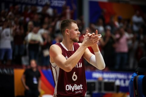 Smūgis Latvijos rinktinei: K. Porzingis gali praleisti pasaulio čempionatą