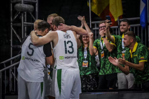 Vyrų 3x3 rinktinė dramatiškai pralaimėjo Europos taurės finale