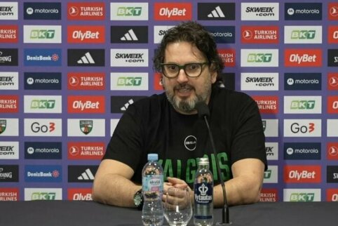 „Žalgirio“ tinklalaidėje – neįprastas pokalbis su A. Trinchieri