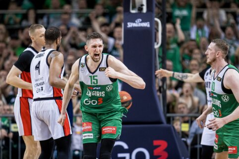 Kauniečių viltys gyvos: „Žalgiris“ namuose sušvelnino finalo serijos rezultatą