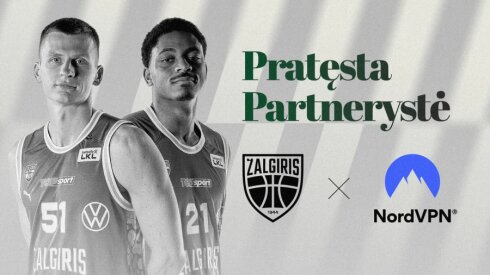 „Žalgiris“ pratęsė partnerystę su „NordVPN“