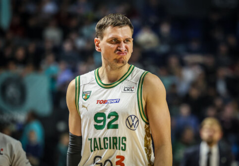 Lemiamo metimo nepataikęs „Žalgiris“ turėjo pripažinti „Baskonia“ pranašumą